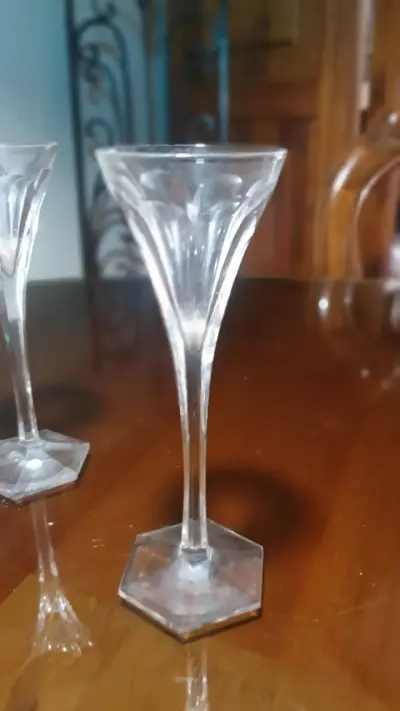 Juego de copas de cristal para licor - miniatura 2