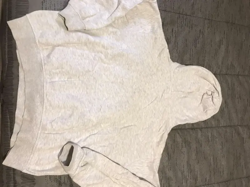 Polerón con capucha Harvard gris claro - 3