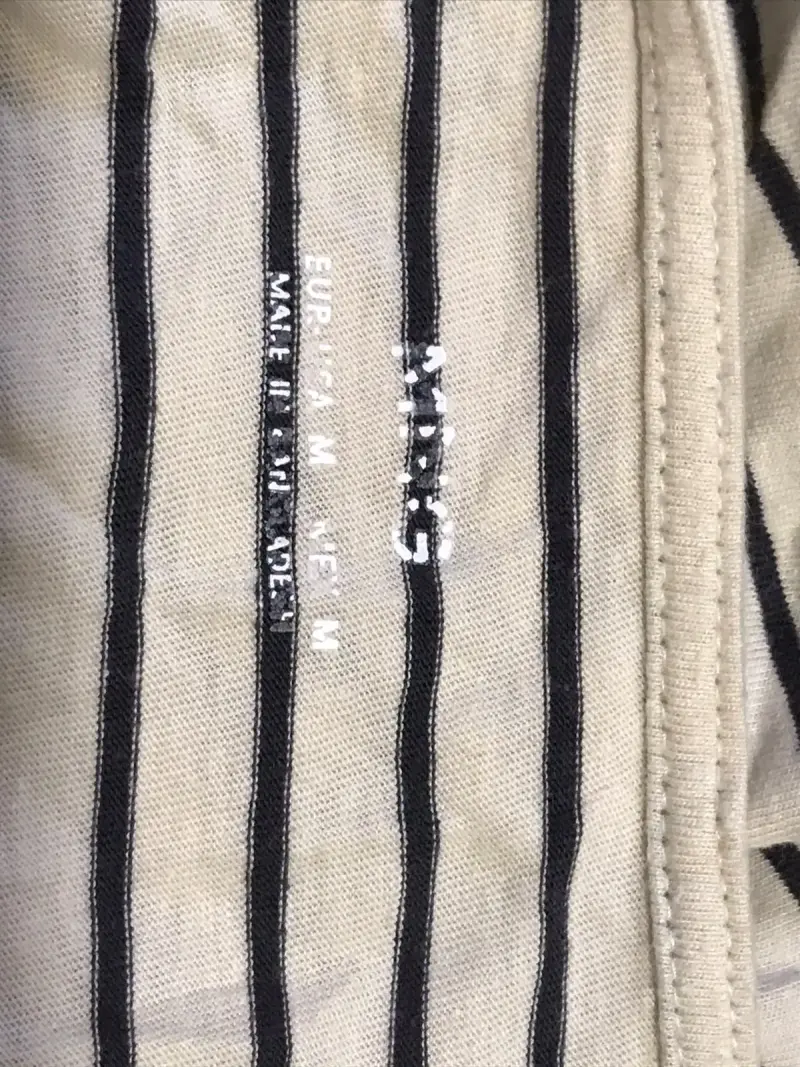 Polera rayada manga larga para mujer - 3