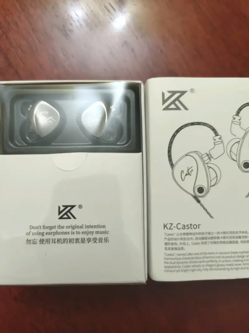 Auriculares In-Ear KZ Castor Bass - 2