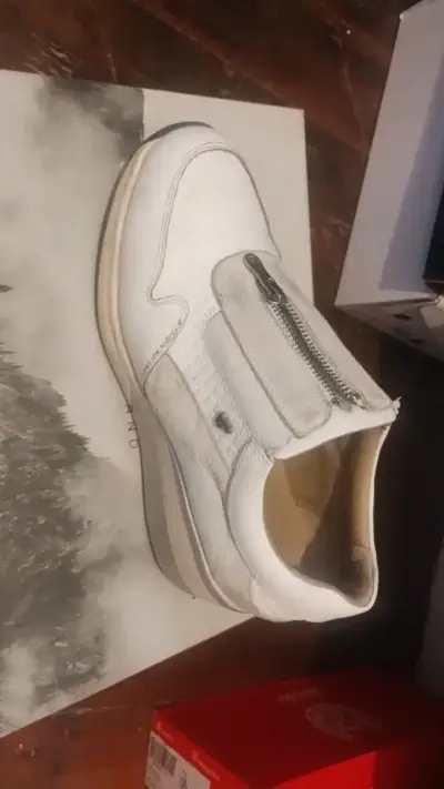 Zapatillas blancas plataforma 16horas talla 37 - miniatura 1