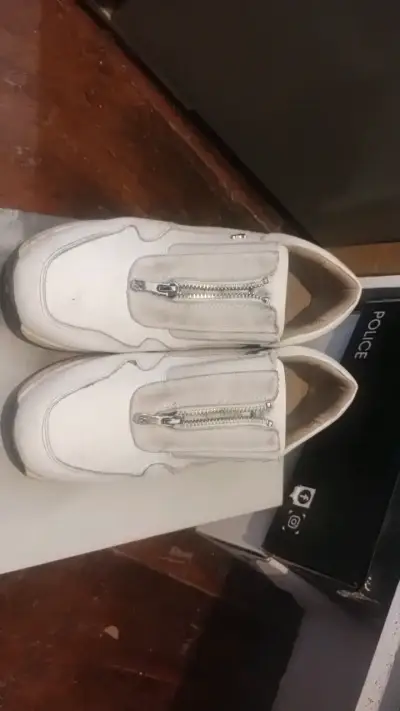 Zapatillas blancas plataforma 16horas talla 37 - miniatura 3