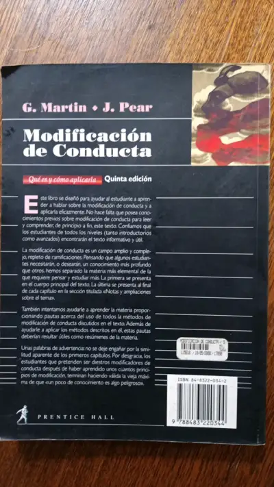 Libro Modificación de Conducta Quinta Edición - miniatura 2