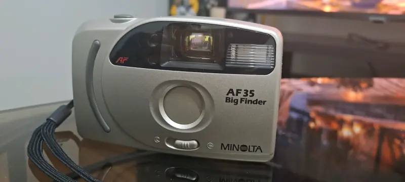 Cámara analógica Minolta AF35 Big Finder - 3
