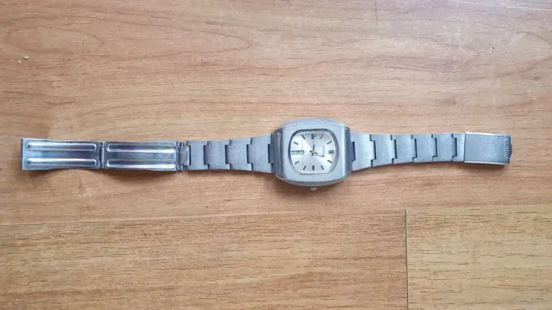 Reloj Seiko automático vintage de acero inoxidable - 3