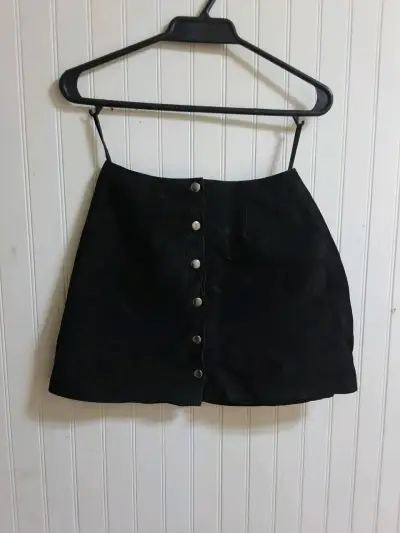 Falda negra con botones Opposite - miniatura 2
