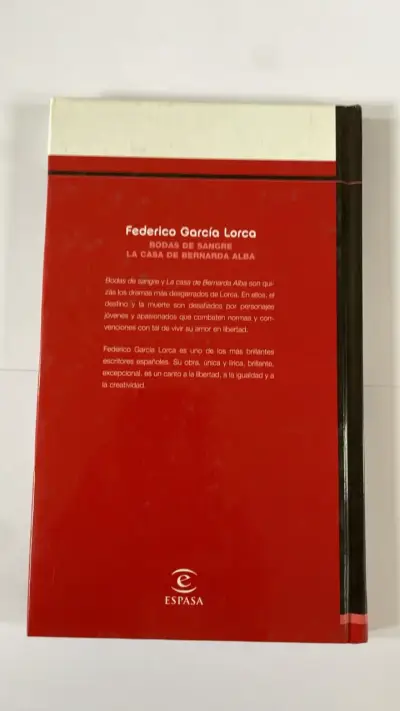 Libro Bodas de Sangre y La Casa de Bernarda Alba de Federico García Lorca - miniatura 2