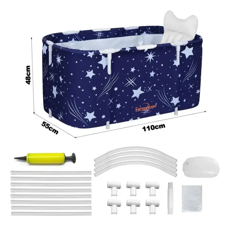 Bañera Plegable Portátil Adultos Y Niños - 2