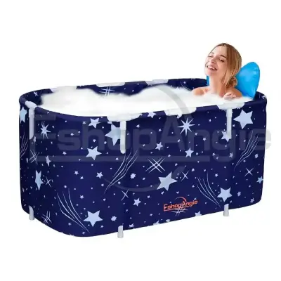 Bañera Plegable Portátil Adultos Y Niños - miniatura 6