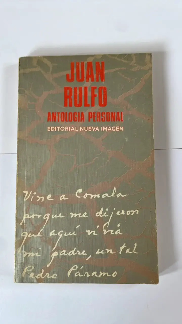 Libro 'Antología Personal' de Juan Rulfo - 1