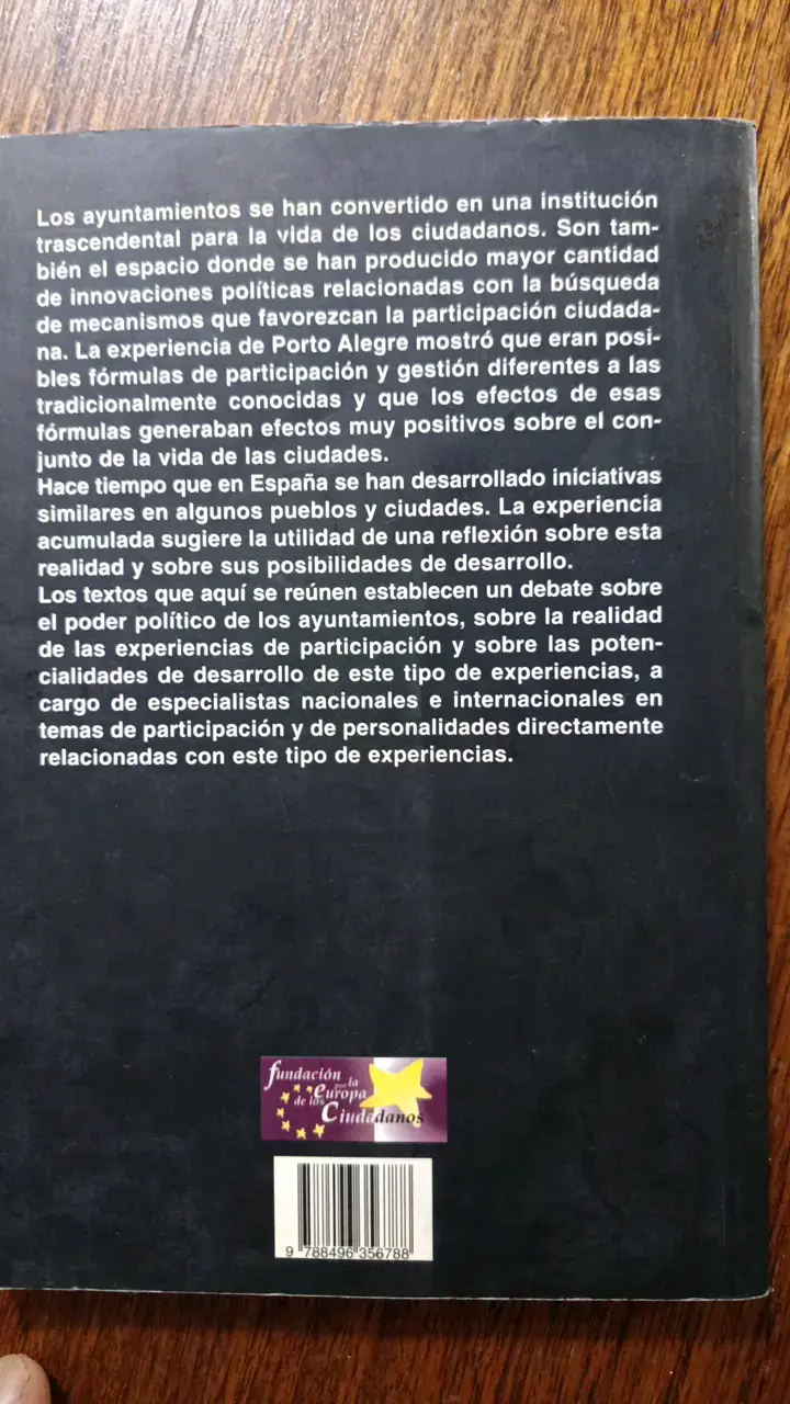 Libro Poder Local y Participación Democrática - 2