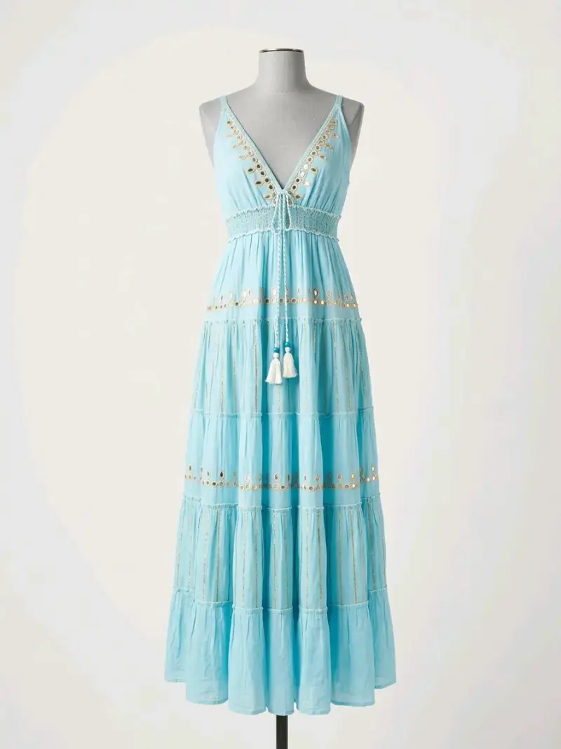 Vestido maxi boho chic - 2