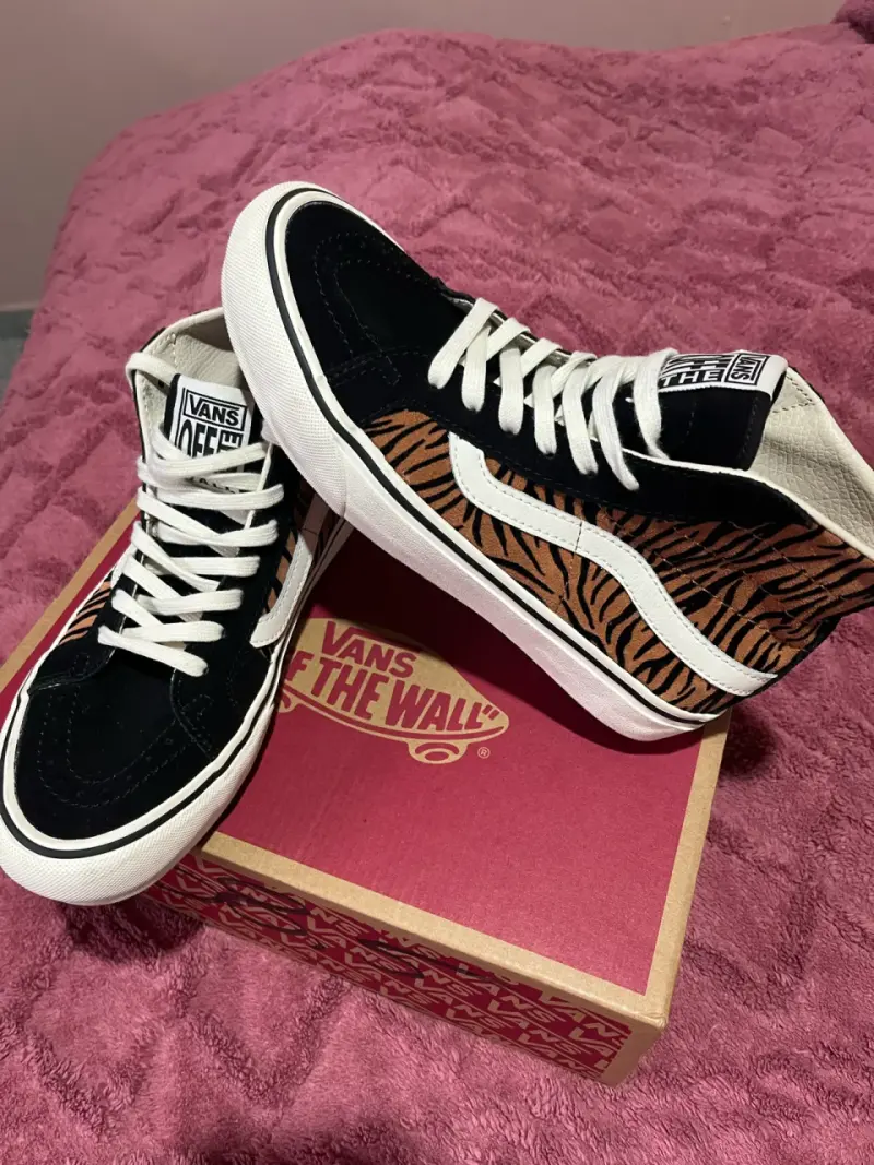 Zapatillas Vans Off The Wall con diseño de tigre - 1