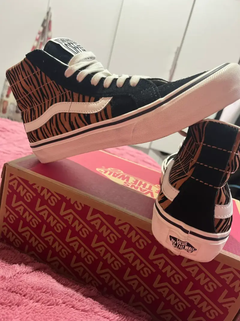 Zapatillas Vans Off The Wall con diseño de tigre - 2