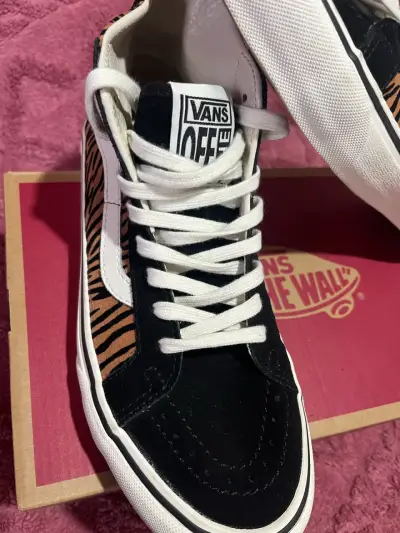 Zapatillas Vans Off The Wall con diseño de tigre - miniatura 4