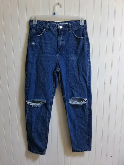 Jeans azules rasgados para mujer Sybilla - miniatura 3