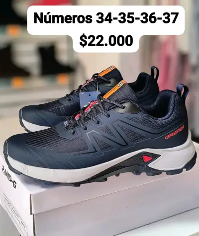 Zapatillas deportivas unisex Gasper variadas - miniatura 2