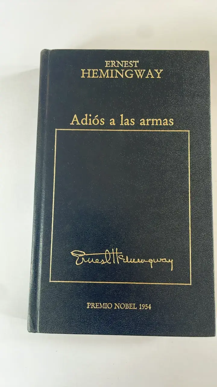Libro 'Adiós a las armas' de Ernest Hemingway - 1