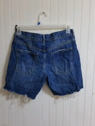 Shorts de mezclilla Zara para mujer - miniatura 3