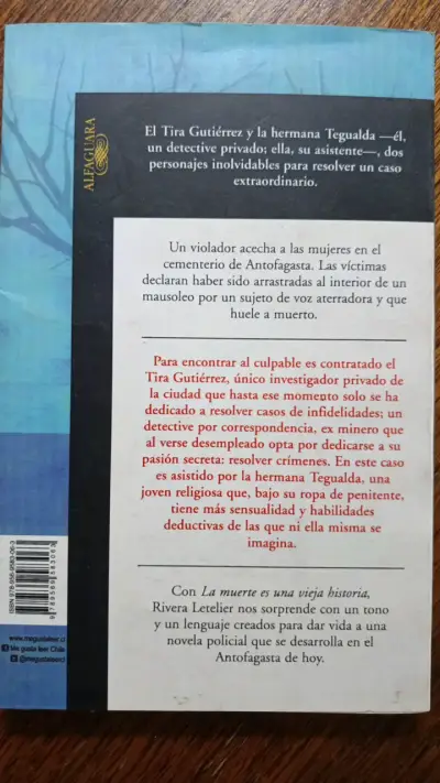 Libro 'La muerte es una vieja historia' de Hernán Rivera Letelier - miniatura 2