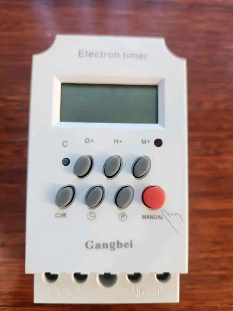 Temporizador electrónico Gangbei con pantalla LCD - 1
