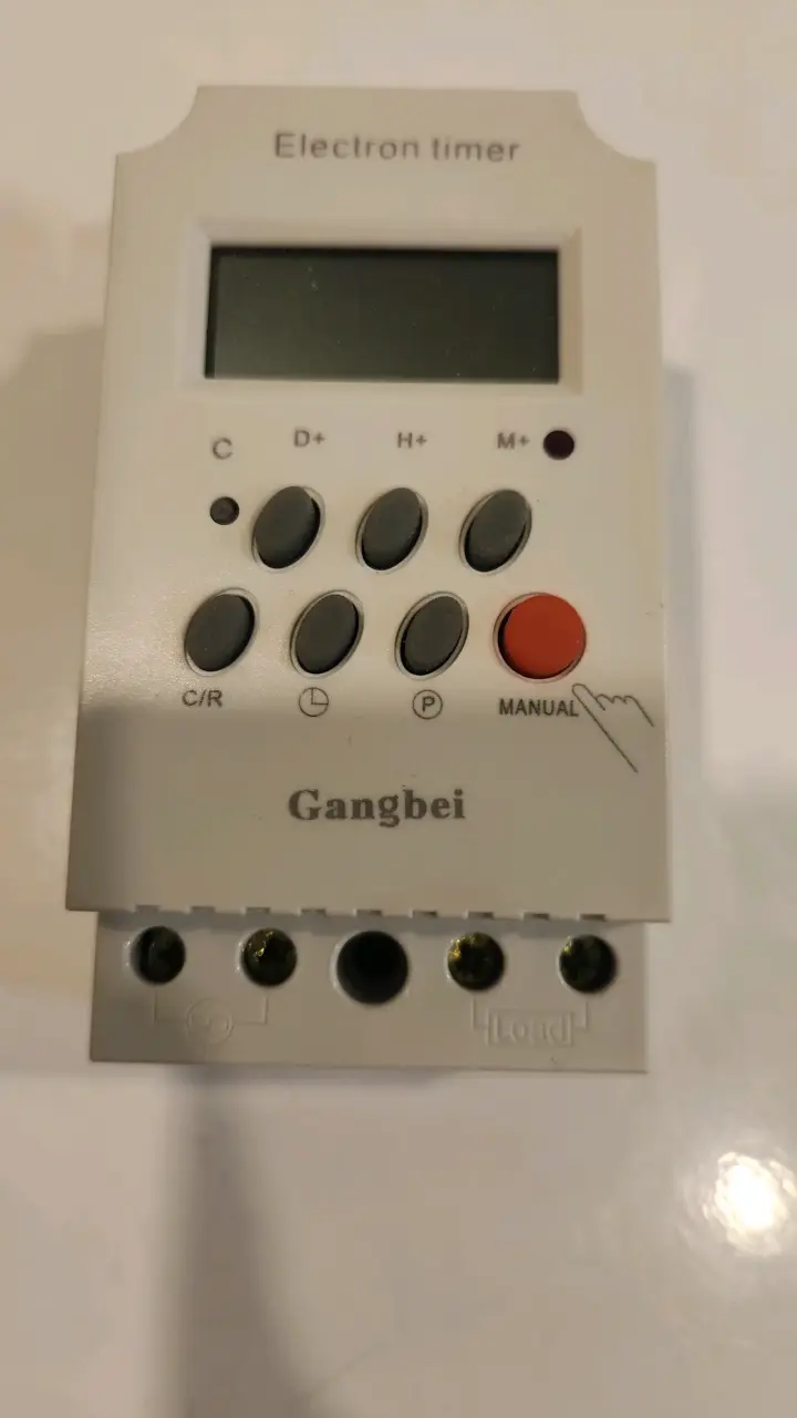 Temporizador electrónico Gangbei con pantalla LCD - 2
