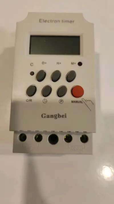 Temporizador electrónico Gangbei con pantalla LCD - miniatura 2