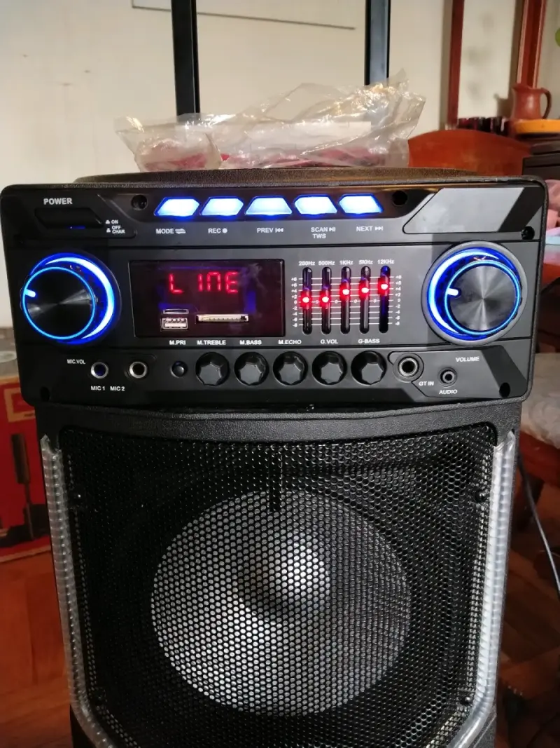 Parlante Bluetooth Master-G con Luces LED - 2
