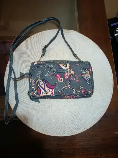 Cartera cruzada Vera Bradley correa ajustable - miniatura 1