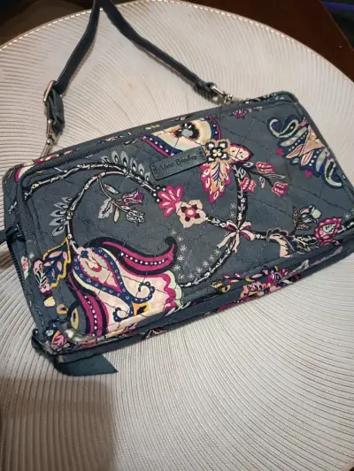 Cartera cruzada Vera Bradley correa ajustable - miniatura 2