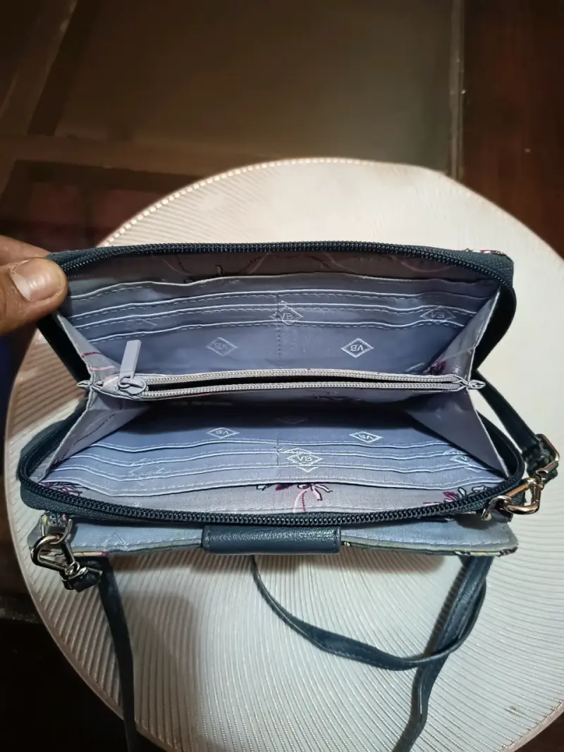 Cartera cruzada Vera Bradley correa ajustable - 5