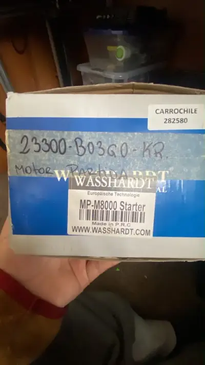 Motor de arranque Wasshardt MP-M8000 - miniatura 3