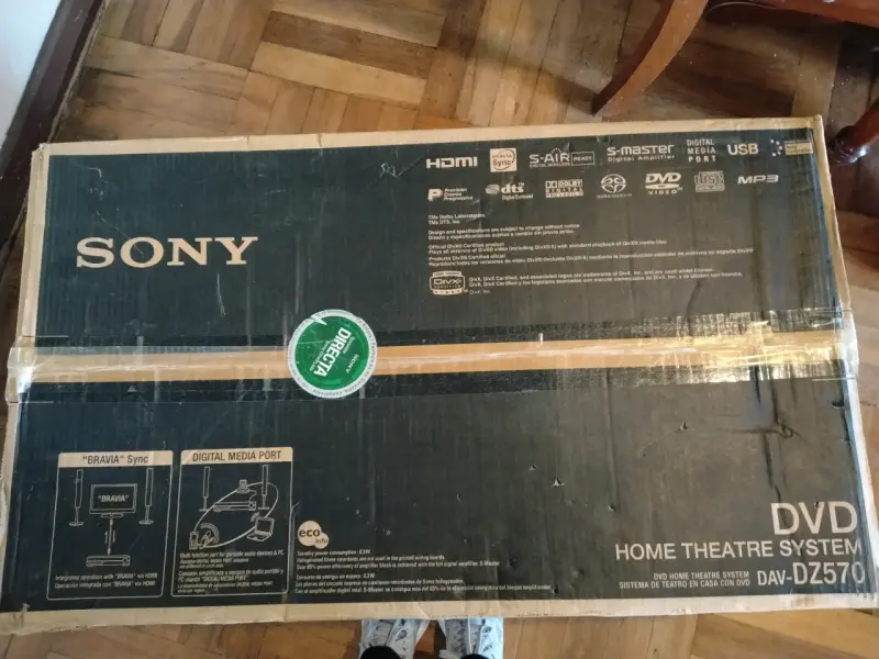 Sistema de Teatro en Casa Sony DAV-DZ570 850W - 2
