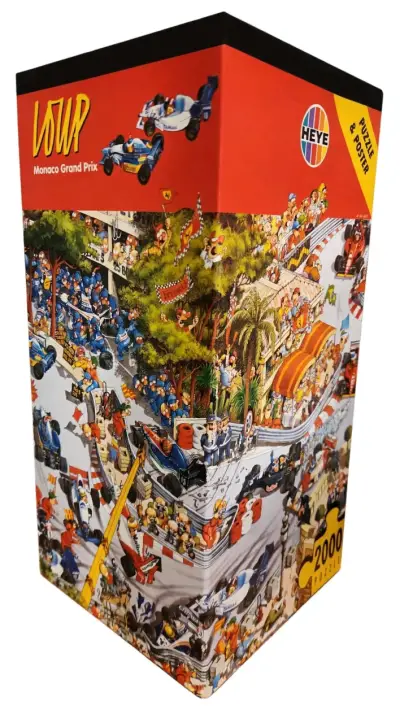 Puzzle Heye 2000 piezas Monaco Grand Prix - miniatura 4