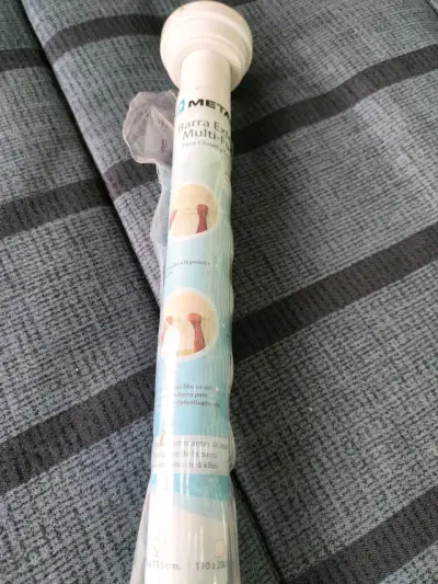 Barra extensible multiuso para closet y cortina - miniatura 1