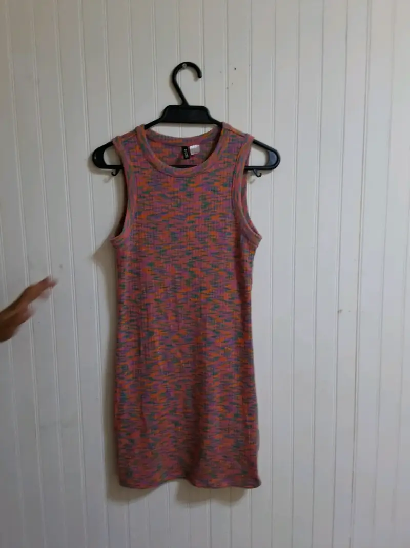 Vestido sin mangas H&M multicolor