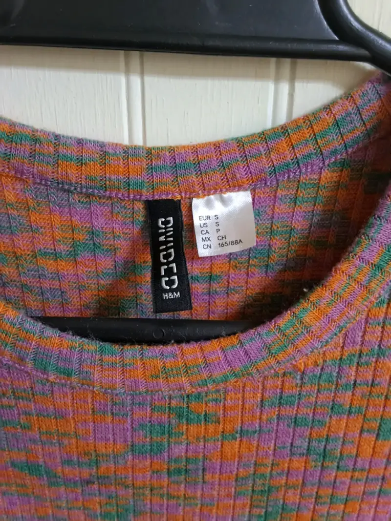 Vestido sin mangas H&M multicolor - 3