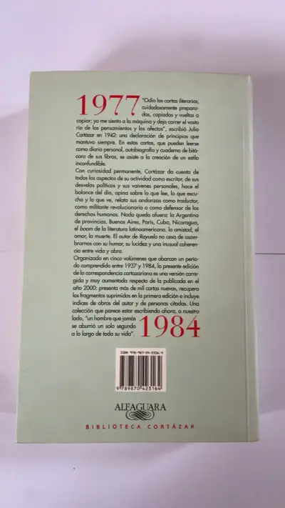 Libro Cartas 1977-1984 de Julio Cortázar - miniatura 2