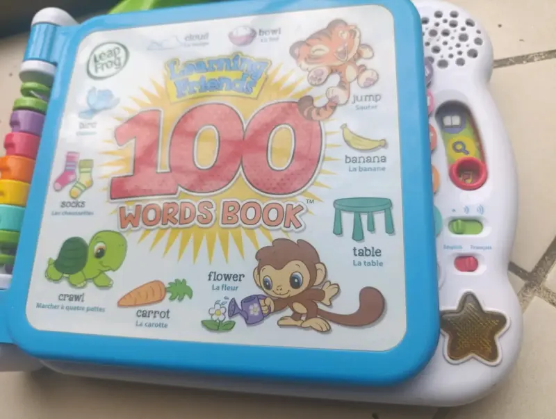 Libro interactivo LeapFrog 100 Words Book - 3