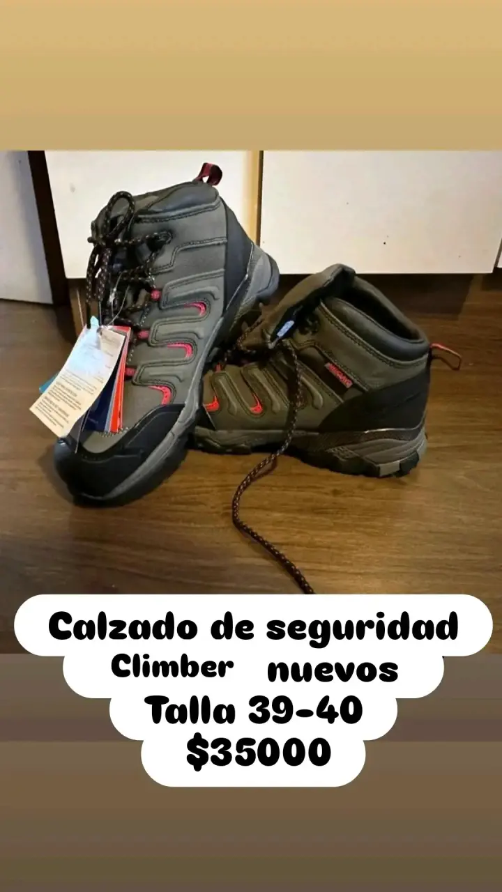 Botas de seguridad Climber talla 39-40 nuevas