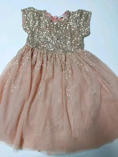 Vestido niña talla 6 marca zara - miniatura 1