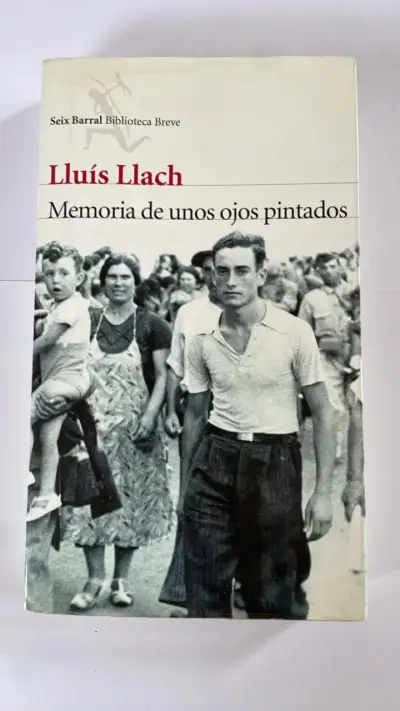 Libro 'Memoria de unos ojos pintados' de Lluís Llach - miniatura 1