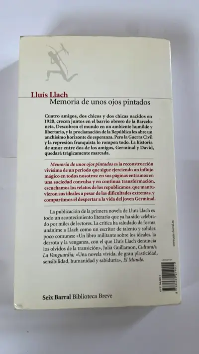 Libro 'Memoria de unos ojos pintados' de Lluís Llach - miniatura 2