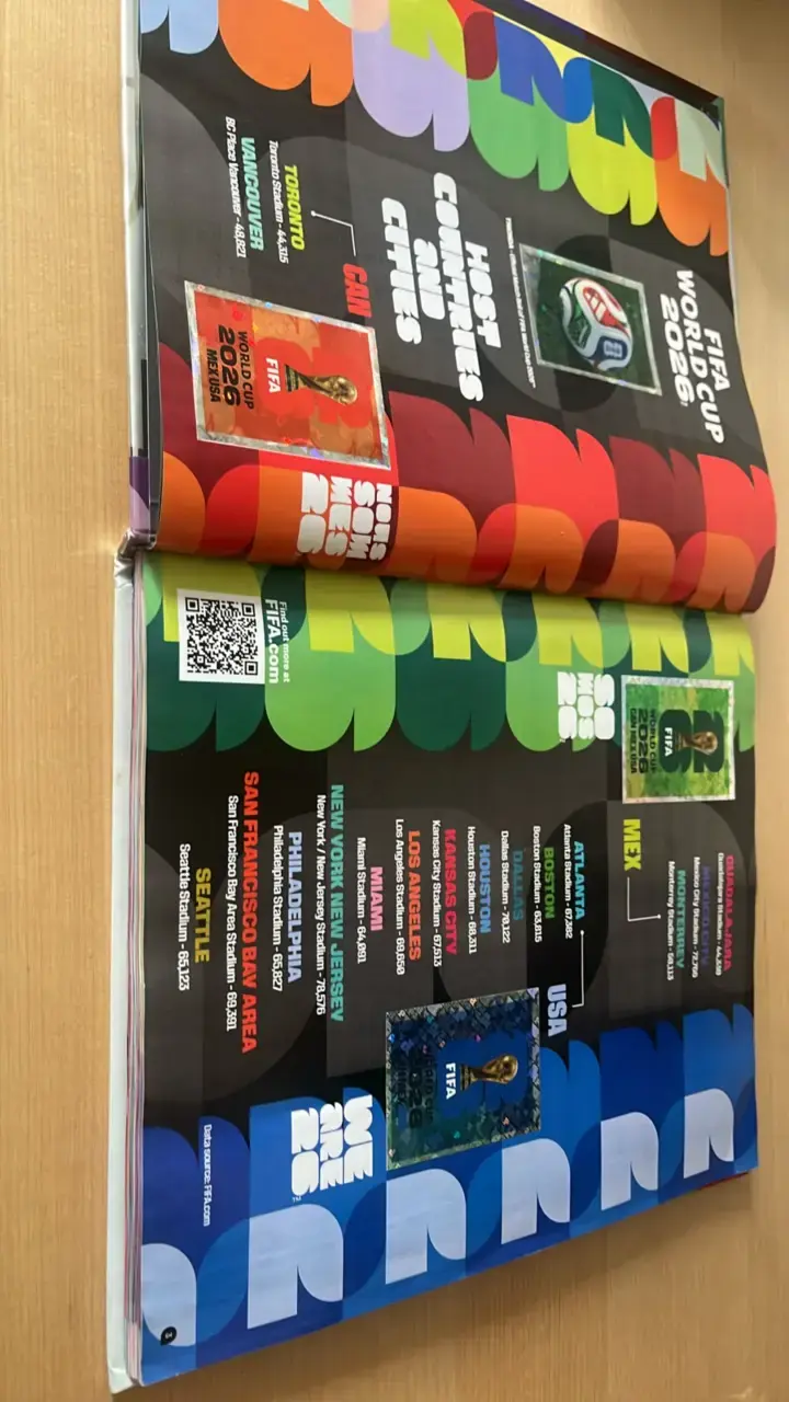 Álbum completo Panini Mundial FIFA complet2026 - 2