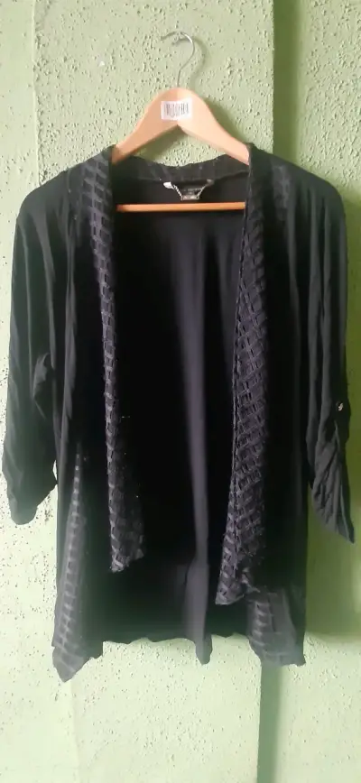 Chaqueta negra elegante Ma Griffe XL - miniatura 1