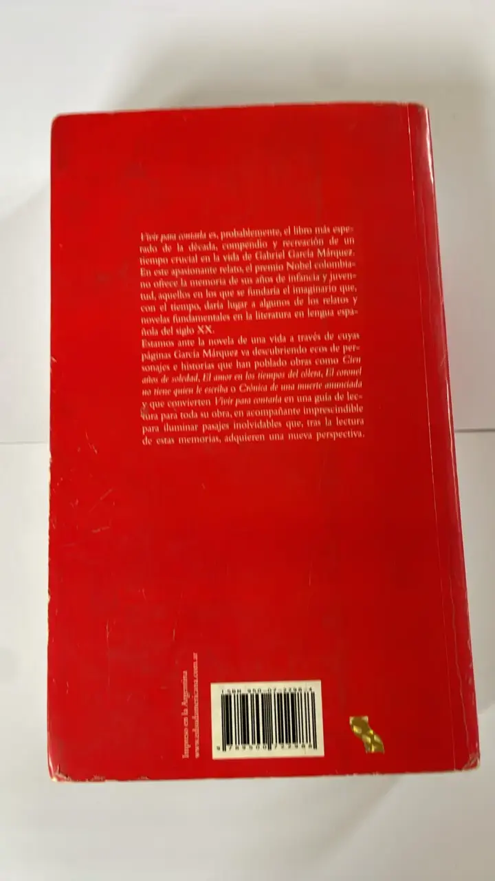 Libro 'Vivir para contarla' de Gabriel García Márquez - 2
