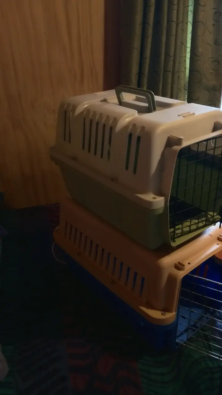 Jaulas de transporte para mascotas apilables - 2