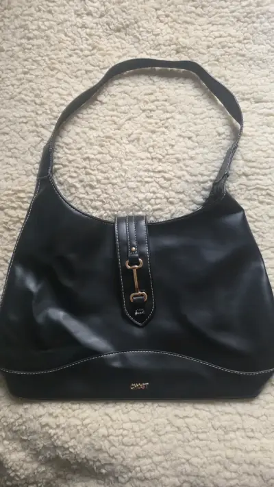 Bolso negro elegante - miniatura 3