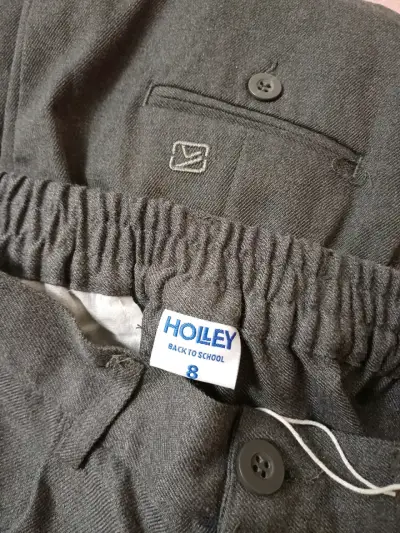 Pantalones escolares grises Holley talla 8 - miniatura 2