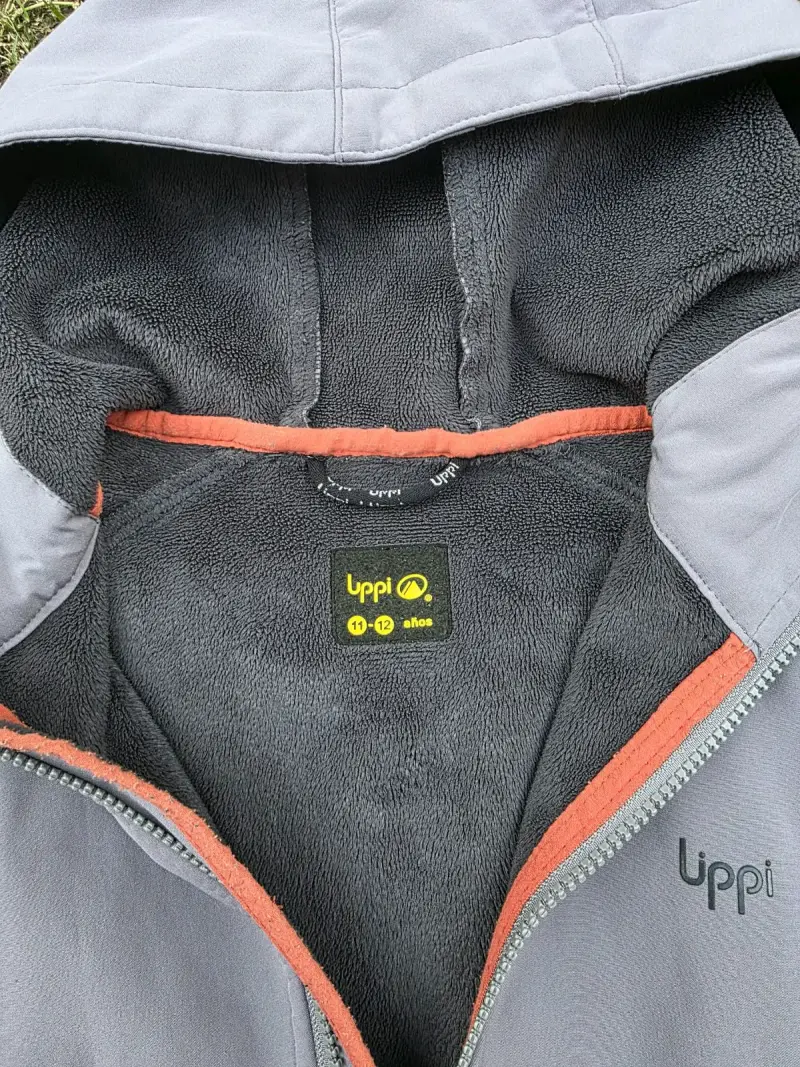 Chaqueta Softshell Gris Lippi con Capucha - 2